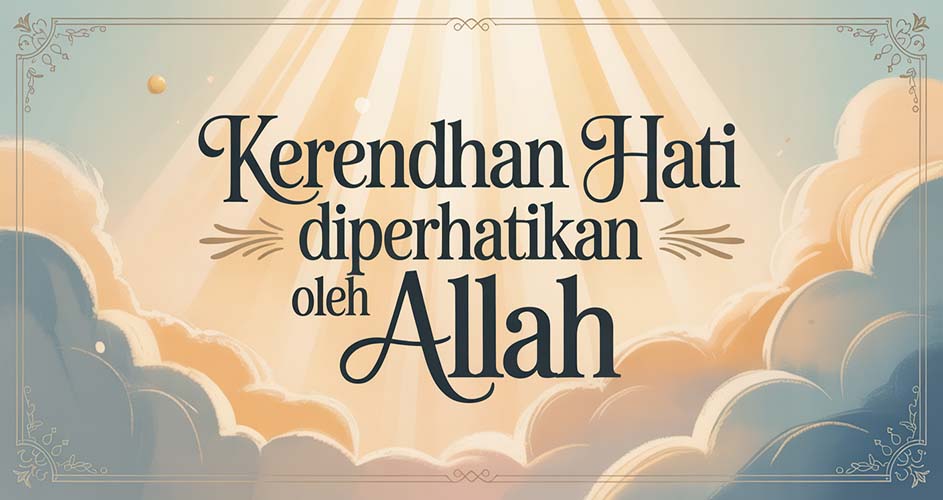 Kerendahan Hati Diperhatikan Oleh Allah